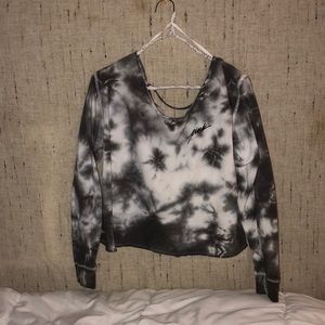 cropped PINK sweater